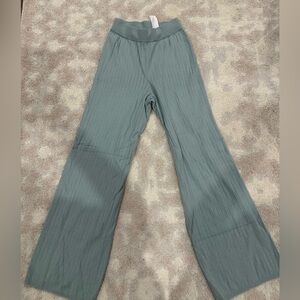 Abercrombie & Fitch Soft Green Knit Pants